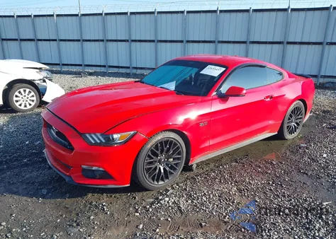 2017 Ford Mustang Gt Premium z USA, uszkodzony, nr VIN 1FA6P8CF5H5317183